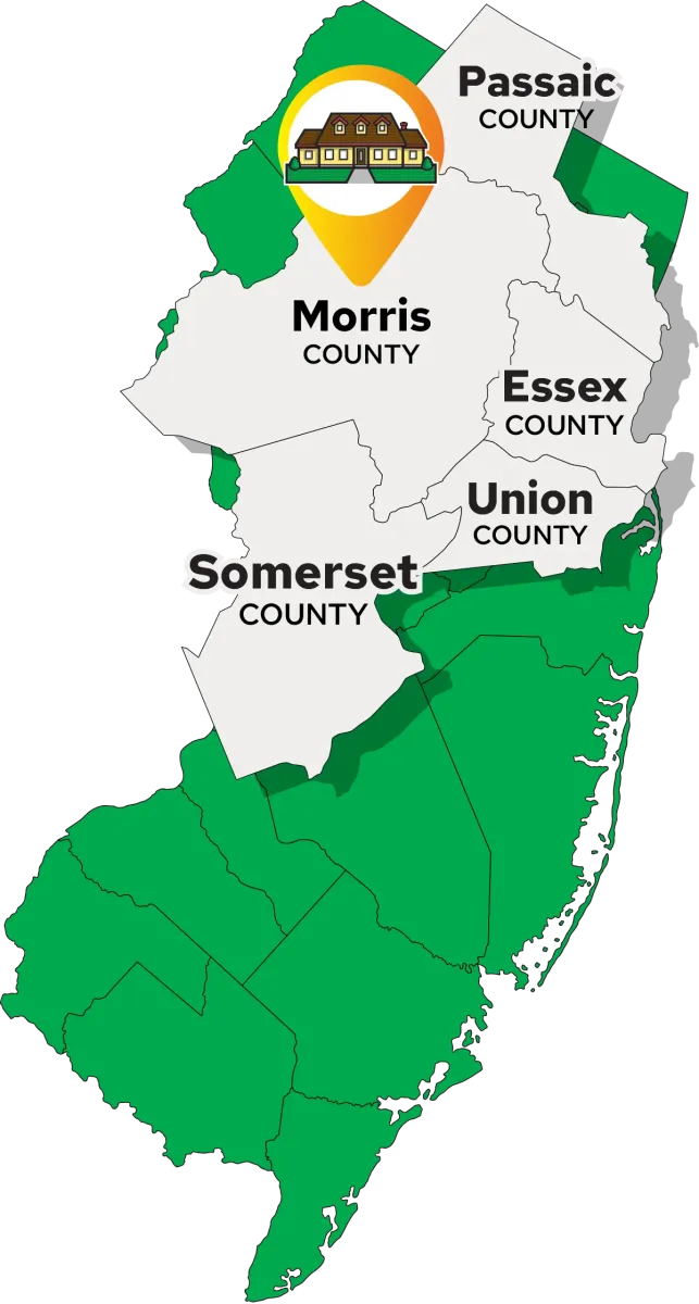 Dial Environmental Service Area Map New Jersey